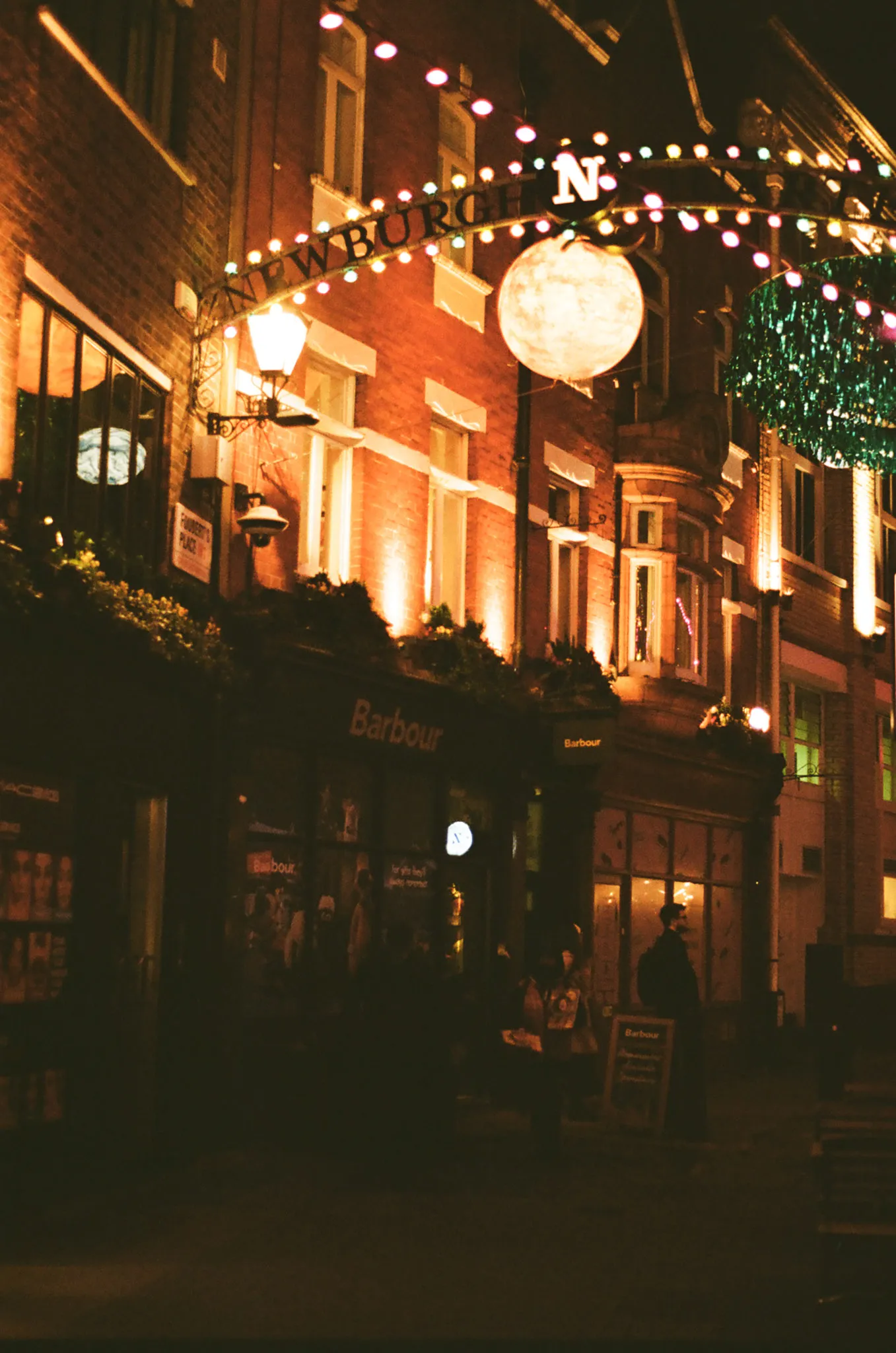 Carnaby Street at night, December 2023